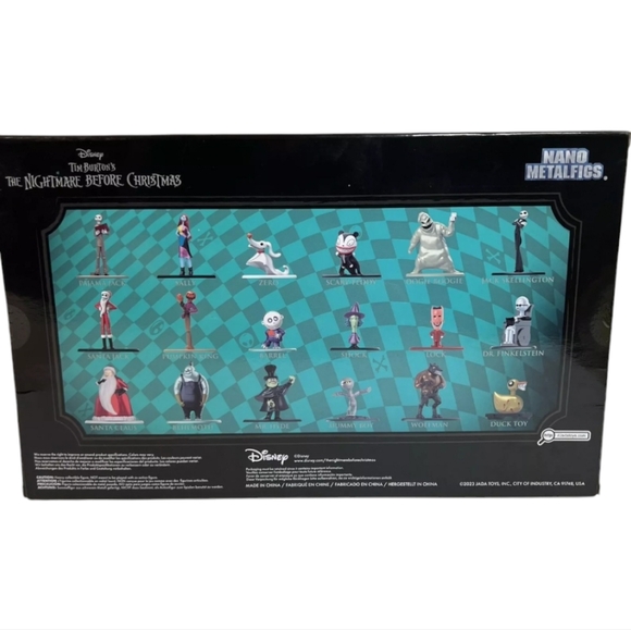 Tim Burton's Nightmare Before Christmas Disney 18 Pc Diecast Figure Set - Picture 2 of 4